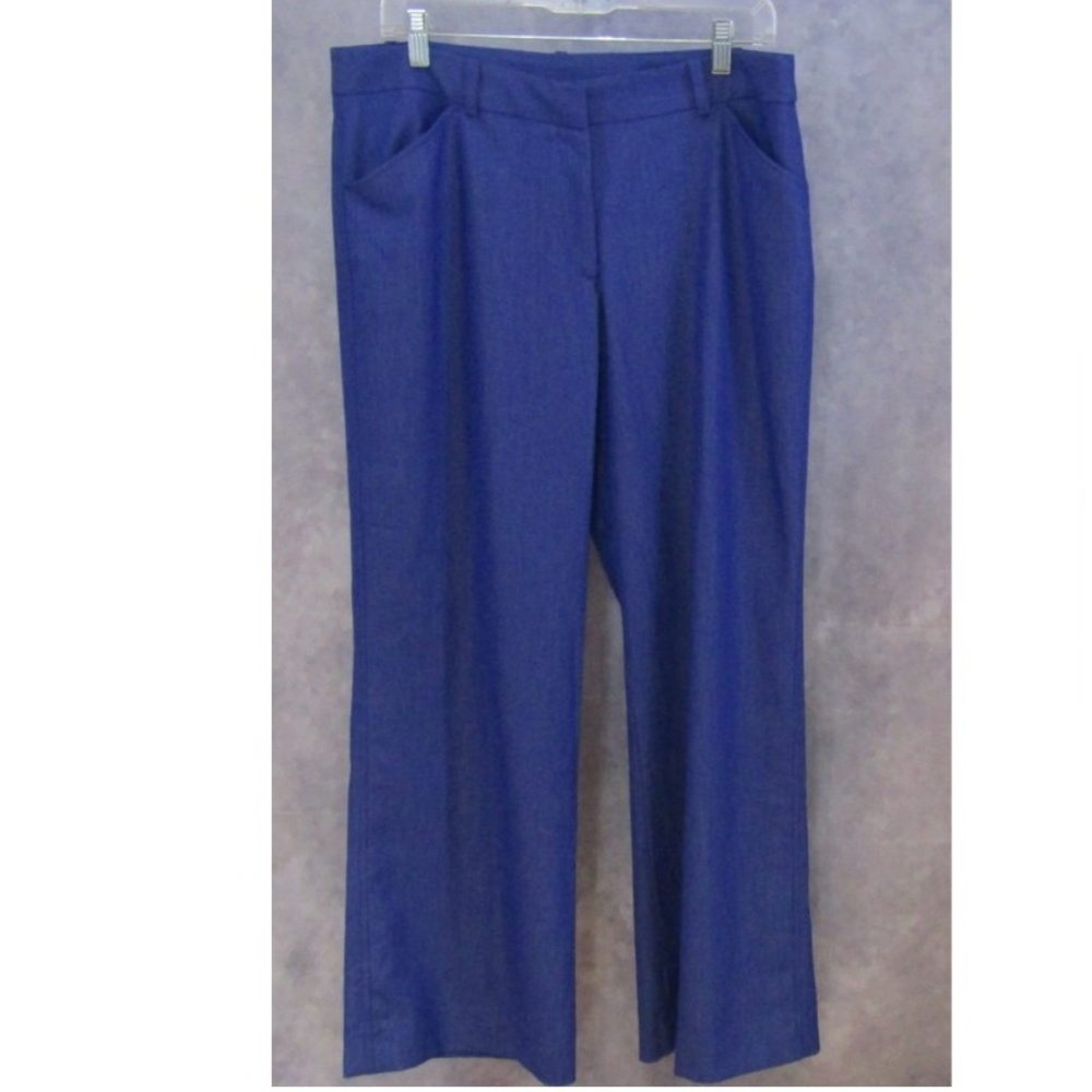 NWOT Worthington Blue Modern Fit Dress Pants 14P